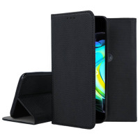 Кожен калъф тефтер и стойка Magnetic FLEXI Book Style за Motorola Edge 20 Lite черен